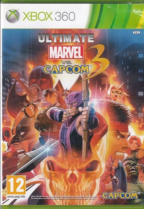 Ultimate Marvel VS Capcom 3 - XBOX 360 (B Grade) (Genbrug)